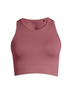 CASALL Essential Block Bezešvý sportovní tréninkový top růžový