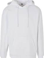 Build your Brand BB 006 Oversize mikina s kapucí z těžké bavlny 56.B006 white