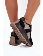 Dámské Sněhule Na Platformě Big Star OO274A217 HI-POLY SYSTEM Černé Dámské Sněhule Na Platformě Big Star OO274A217 HI-POLY SYSTEM Černé