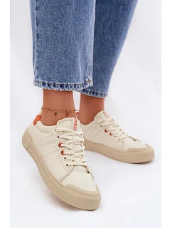 Dámské tenisky Big Star model 22100139 Memory Foam System Béžové - Big Star Shoes