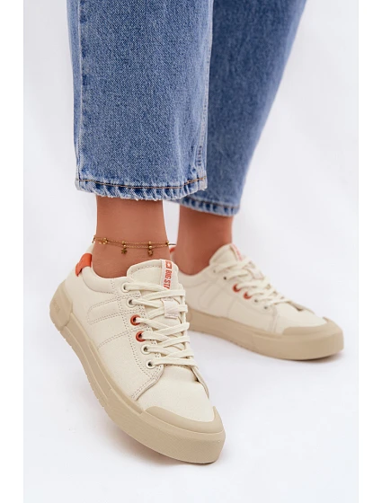 Dámské tenisky Big Star model 22100139 Memory Foam System Béžové - Big Star Shoes Dámské tenisky Big Star model 22100139 Memory Foam System Béžové - Big Star Shoes