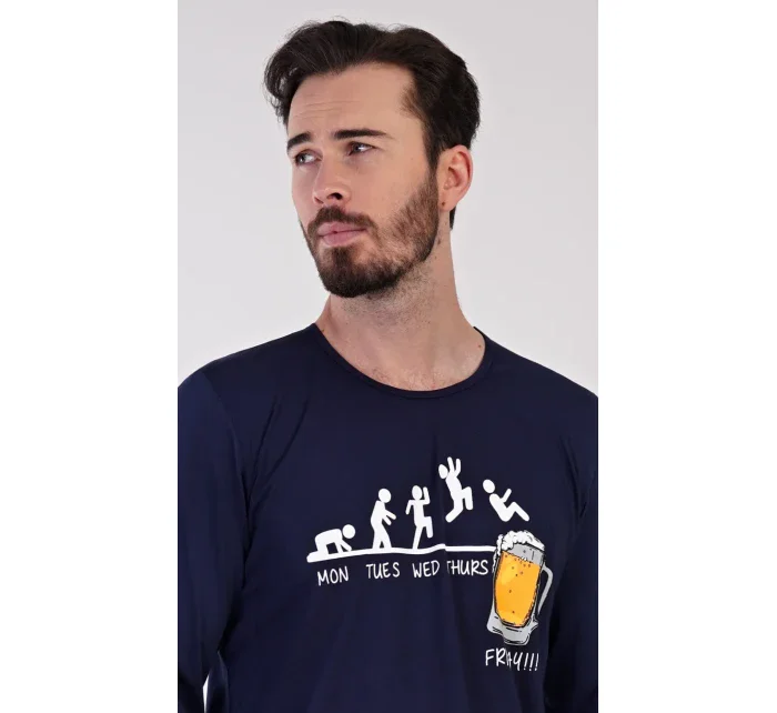 Pánské pyžamo dlouhé Filip