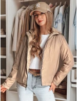 Dámská dvoucestná přechodná bunda SYLVIAN béžová FashionStreet TY4863