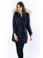 DWUSTRONNA DAMSKA KURTKA ZIMOWA Z KAPTUREM model 21241910 - SPEED.A