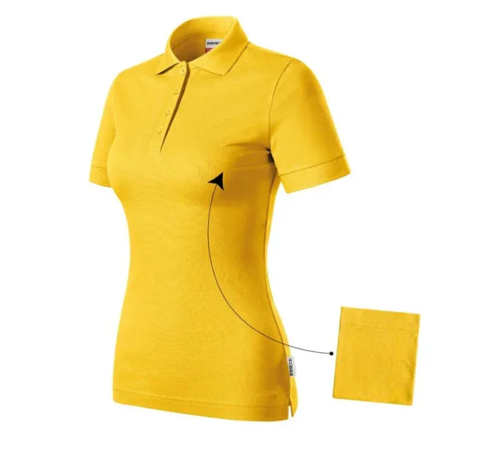 Malfini Resist Heavy Polo Shirt W MLI-R21LY žlutá 04 Malfini Resist Heavy Polo Shirt W MLI-R21LY žlutá 04