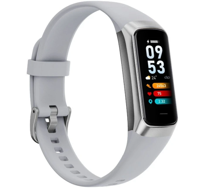 Dámský chytrý náramek RUBICON RNCF05 Silver/Grey SMARUB213 Dámský chytrý náramek RUBICON RNCF05 Silver/Grey SMARUB213