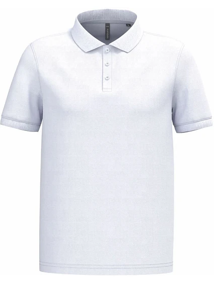 Kariban K 254 Pánské piqué polo 20.K254 white