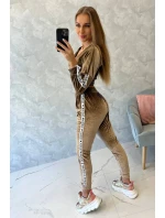 Sada veluru Queen cappuccino Sada veluru Queen cappuccino