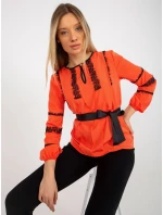 Dámská halenka LK BZ model 18309912 oranžová - FPrice