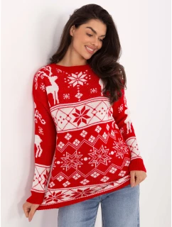 Sweter MI SW model 21791092 czerwony - FPrice