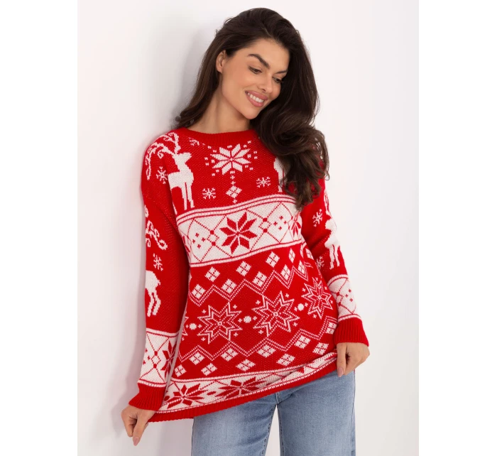 Jumper MI SW 21387.59 červený