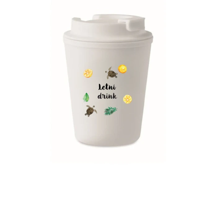 Personalizovaný cestovní termohrnek s letním mixem 