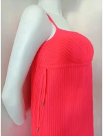 Dámské šaty  neonově růžové model 21055767 - Lisca