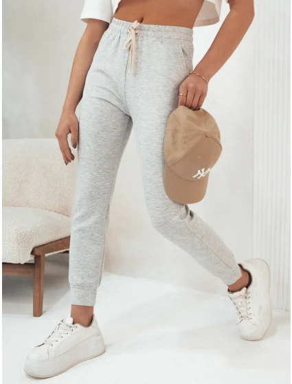 Dámské tepláky ELLEN šedé FashionStreet UY1816 Dámské tepláky ELLEN šedé FashionStreet UY1816