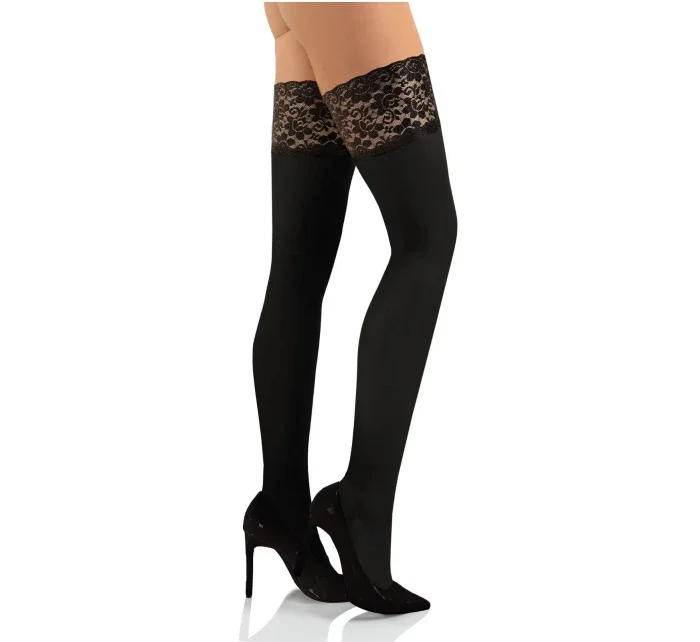 Dámské samodržící punčochy Nicole 50 den model 18926659 - Sesto Senso Dámské samodržící punčochy Nicole 50 den model 18926659 - Sesto Senso