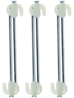 STANOVÉ KOLÍKY 20,5 CM KPL. 6KS KOVOVÉ PLASTOVÉ LUMINISCENČNÍ V NOCI KEMP AKTIVNÍ