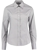 KK 702 Halenka Oxford s dlouhým rukávem silver grey model 22420462 - Kustom Kit