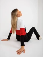 Dámská halenka RV BZ 8465 1.14P červená - FPrice Dámská halenka RV BZ 8465 1.14P červená - FPrice