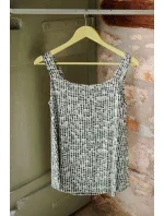 Dámské pyžamo Tmavě zelená vzor model 18972788 - Vamp Dámské pyžamo Tmavě zelená vzor model 18972788 - Vamp