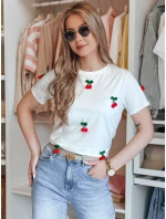 Dámské tričko bílé model 21988843 - Dstreet