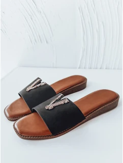Dámské žabky SOLVINA black FashionStreet ZY0958