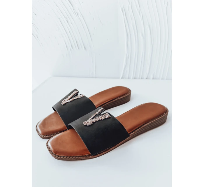 Dámské žabky SOLVINA black FashionStreet ZY0958