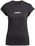 Bavlněné tričko adidas Essentials Linear W JC8238