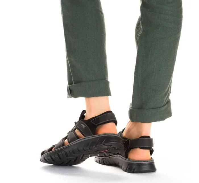 Vestavěné sandály Rieker M 26770-00 RKR584 Vestavěné sandály Rieker M 26770-00 RKR584