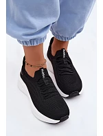 Materiálové Sportovní Boty Dámské SlipOn  Černé model 22133431 - Kobbo