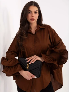 Koszula IT KS model 21776411 brązowy - FPrice