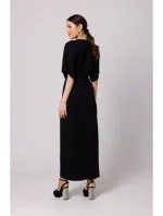 model 18429036 Maxi šaty černé - Makover