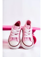 Dětské vysoké tenisky Pink Mona