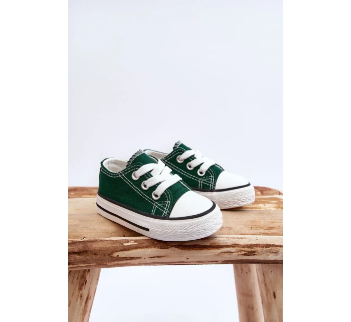 Dětské klasické tenisky Green Filemon Dětské klasické tenisky Green Filemon