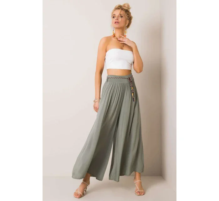 Dámské kalhoty model 166062 Och Bella Dámské kalhoty model 166062 Och Bella