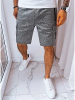 Pánské tmavě šedé tepláky Dstreet SX2230