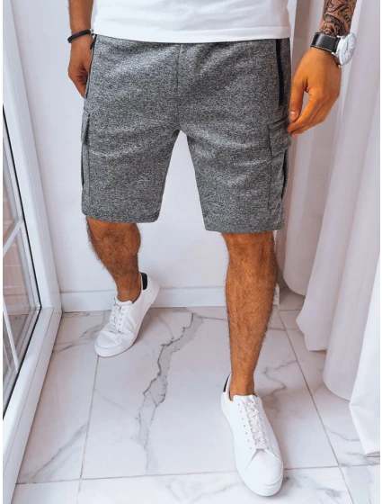 Pánské tmavě šedé tepláky Dstreet SX2230