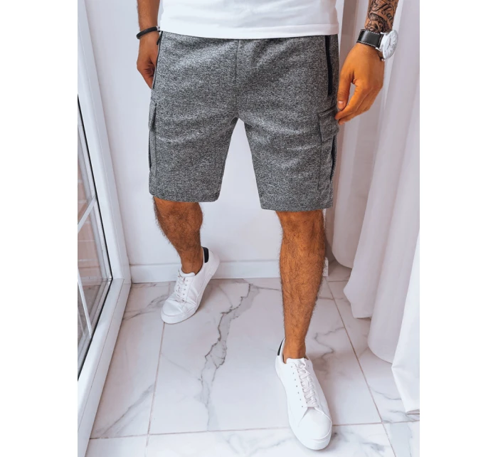 Pánské tmavě šedé tepláky Dstreet SX2230