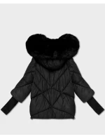kurtka damska z kapturem czarna model 21765106 - MINORITY