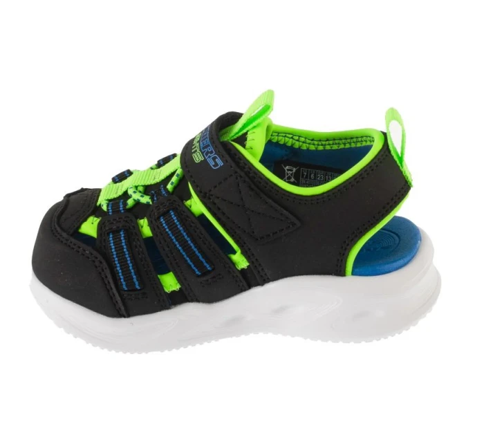 Skechers S-Lights: Sandály Sola Glow - Hyper-Coast 407033N-BKLM Black 22 Skechers S-Lights: Sandály Sola Glow - Hyper-Coast 407033N-BKLM Black 22