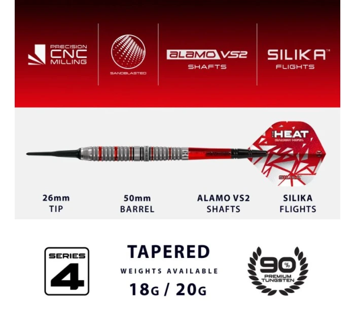 Šipky 4 90% model 21730317 - Harrows Šipky 4 90% model 21730317 - Harrows