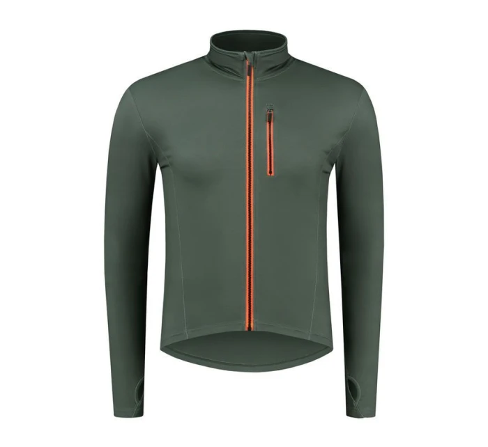 Rogelli bluza do biegania JAKE zielona 3XL Rogelli bluza do biegania JAKE zielona 3XL