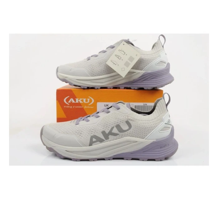 Aku dámská outdoorová trekingová obuv Aira comfortable hiking grey violet dámské Aku dámská outdoorová trekingová obuv Aira comfortable hiking grey violet dámské