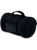SOL'S Stavenger Fleecová deka 25.4342 black SOL'S Stavenger Fleecová deka 25.4342 black