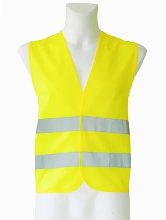 – Jednoduchá bezpečnostní vesta yellow model 22473503 - Korntex