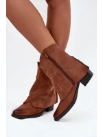 Zateplené  Boty Na Podpatku Camel model 21708405 - Boto