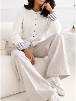 Sweter CS SW model 22559244 ecru - FPrice Sweter CS SW model 22559244 ecru - FPrice