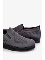 Pánské tenisky, šedé Nomiji