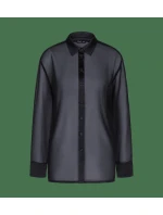 A Weekend to model 21295122 Shirt BLACK BLACK - Triumph A Weekend to model 21295122 Shirt BLACK BLACK - Triumph