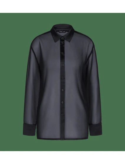 A Weekend to model 21295122 Shirt BLACK BLACK - Triumph A Weekend to model 21295122 Shirt BLACK BLACK - Triumph