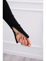 Šaty se zlatým řetízkem černé Šaty se zlatým řetízkem černé